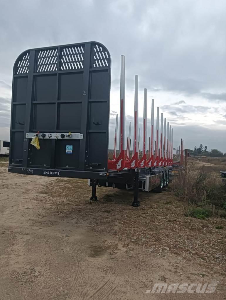  MHS Timber carrier 木材トレーラー