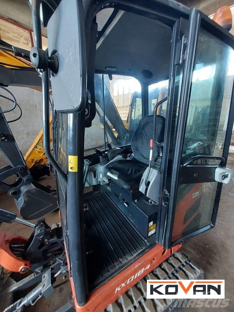 Kubota KX 018-4 ミニ油圧ショベル 7t以下（ミニユンボ・ミニディガー）
