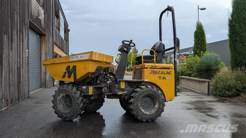 Mecalac TA 1 EH サイト　ダンプ