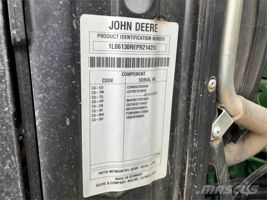 John Deere 6R 130 トラクター