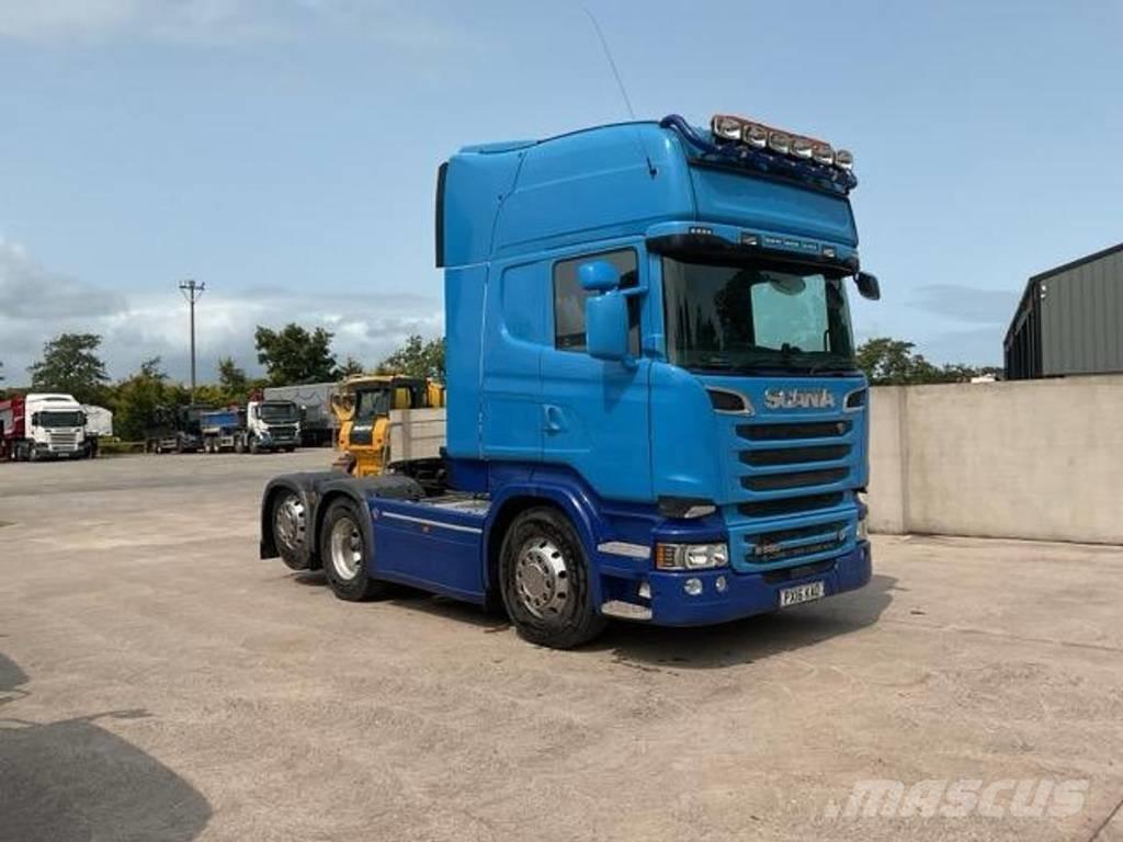 Scania R 580 中古トラクターヘッド | トレーラーヘッド