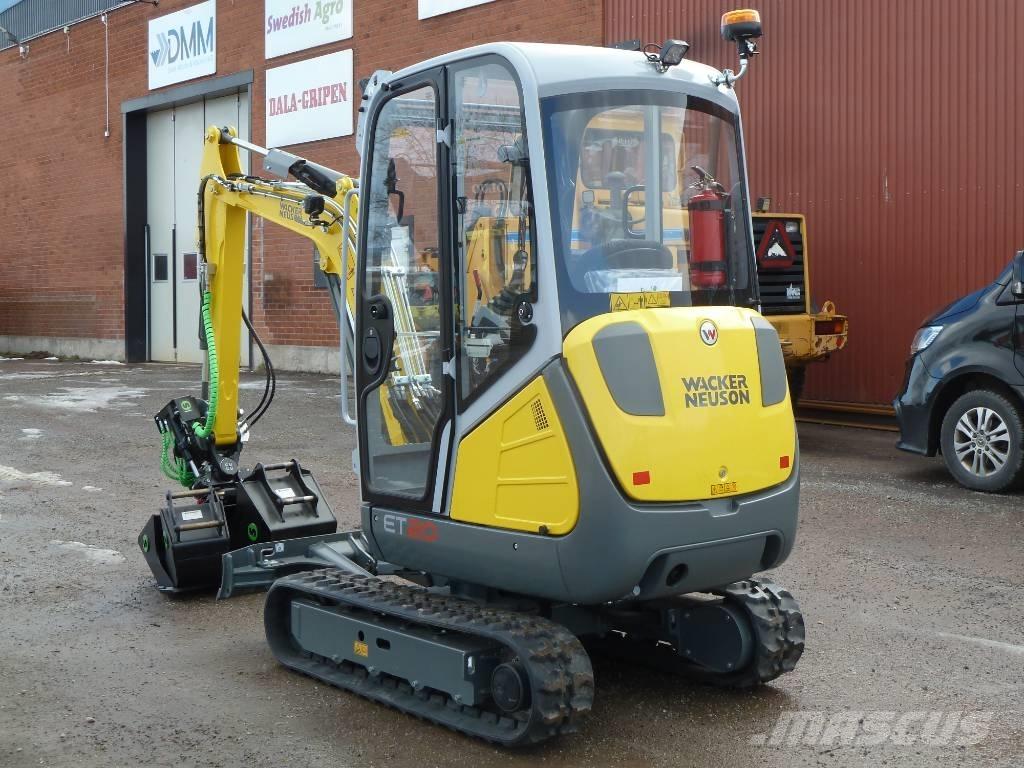 Wacker Neuson ET20 ミニ油圧ショベル 7t以下（ミニユンボ・ミニディガー）