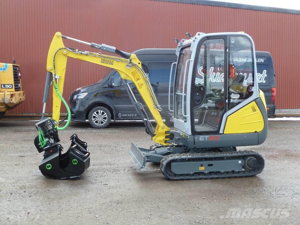 Wacker Neuson ET20 ミニ油圧ショベル 7t以下（ミニユンボ・ミニディガー）