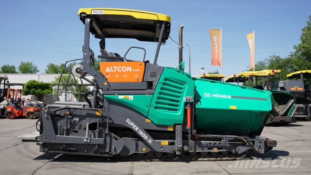 Vögele SUPER 1800-3I アスファルトフィニッシャ