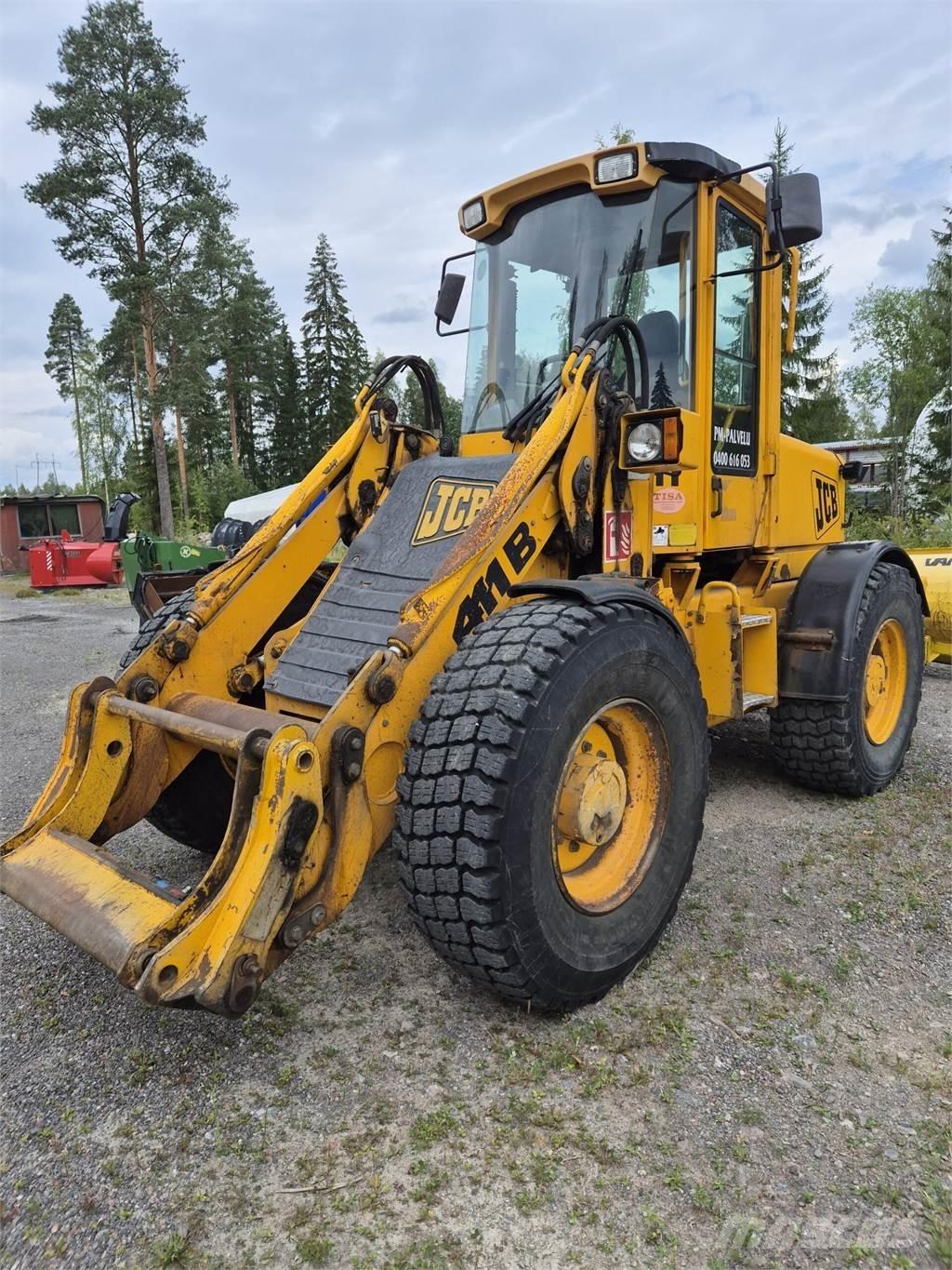 JCB 411B ホイールローダー・タイヤショベル