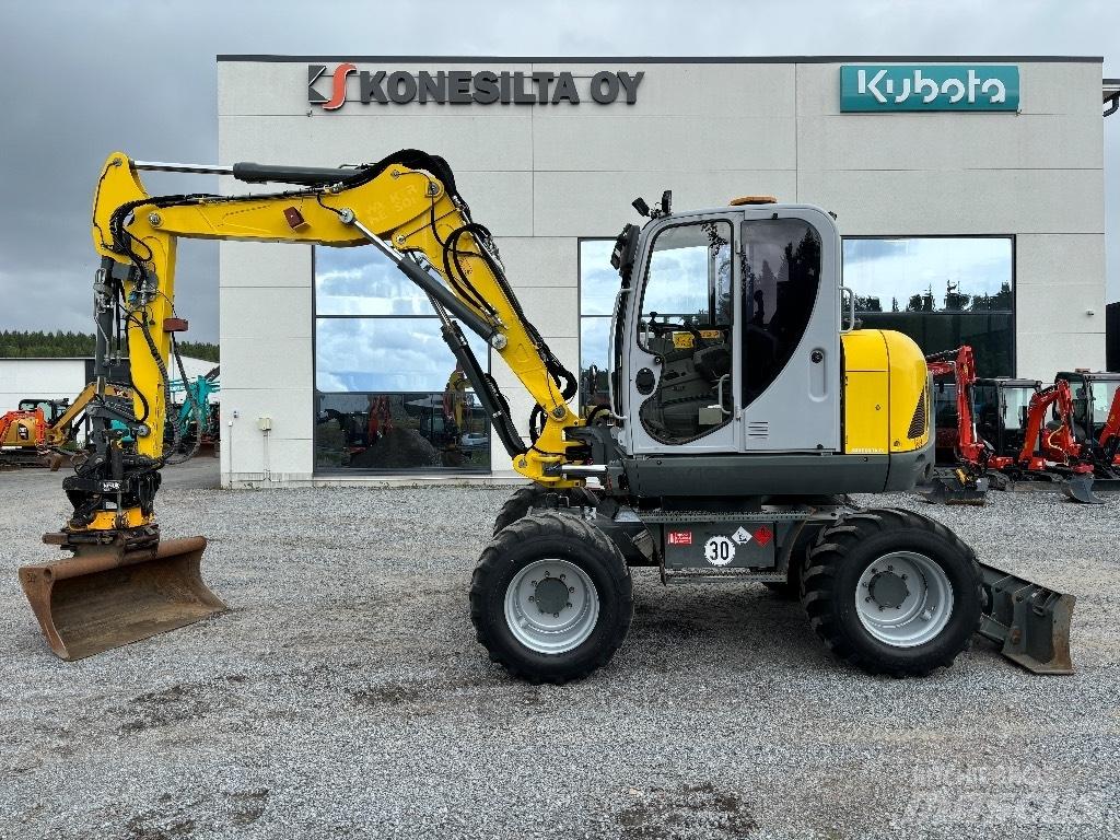 Wacker Neuson EW 100 ホイール式油圧ショベル（パワーショベル・ユンボ・バックホー）