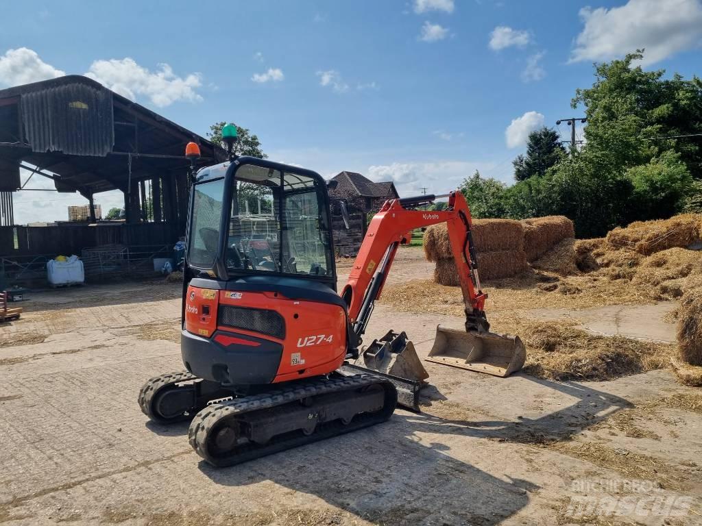 Kubota U 27-4 ミニ油圧ショベル 7t以下（ミニユンボ・ミニディガー）