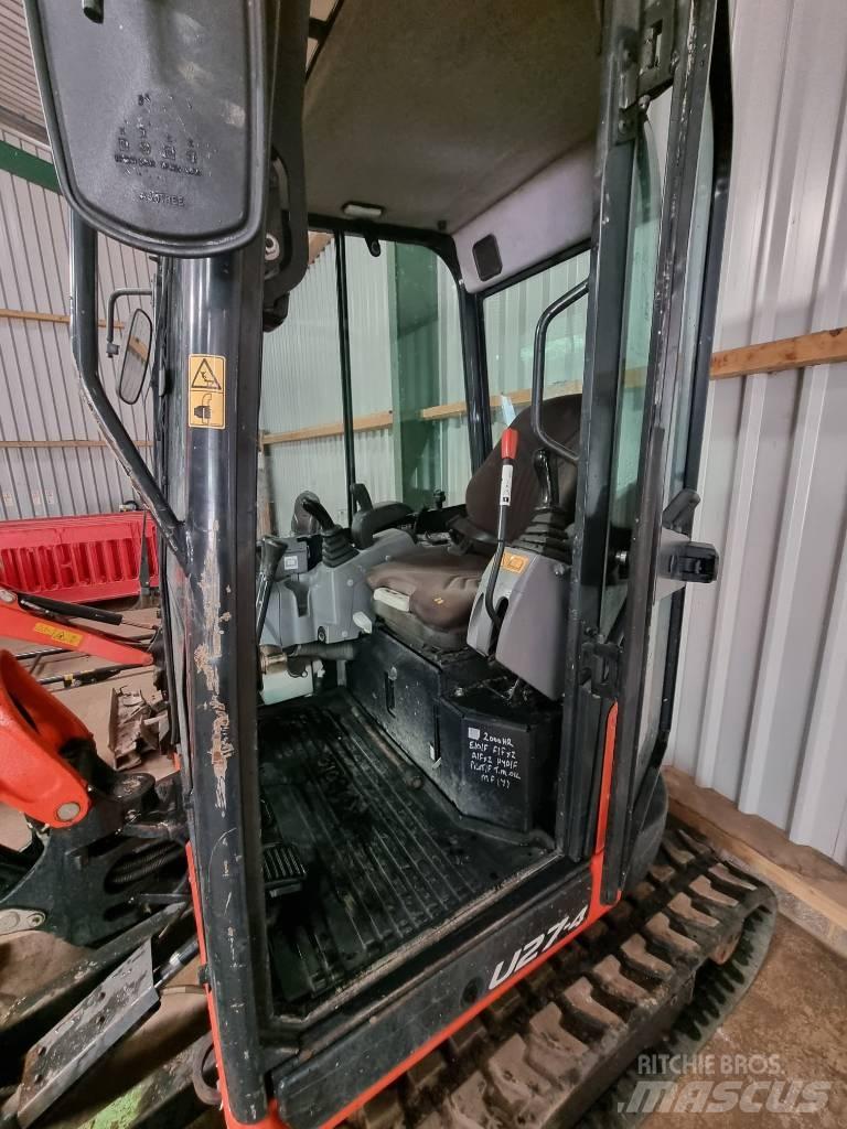 Kubota U 27-4 ミニ油圧ショベル 7t以下（ミニユンボ・ミニディガー）