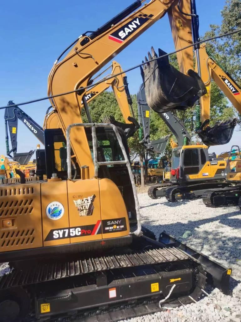 Sany SY 75 C 大型油圧ショベル12t以上（パワーショベル・ユンボ）