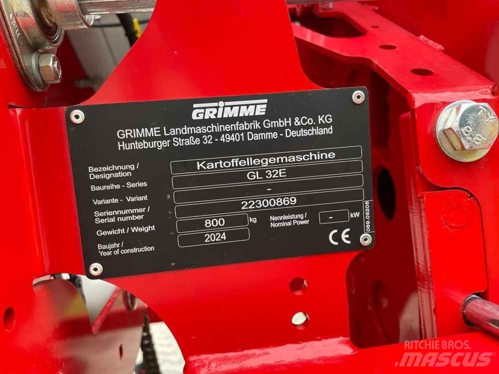 Grimme GL 32 E ジャガイモ播種機