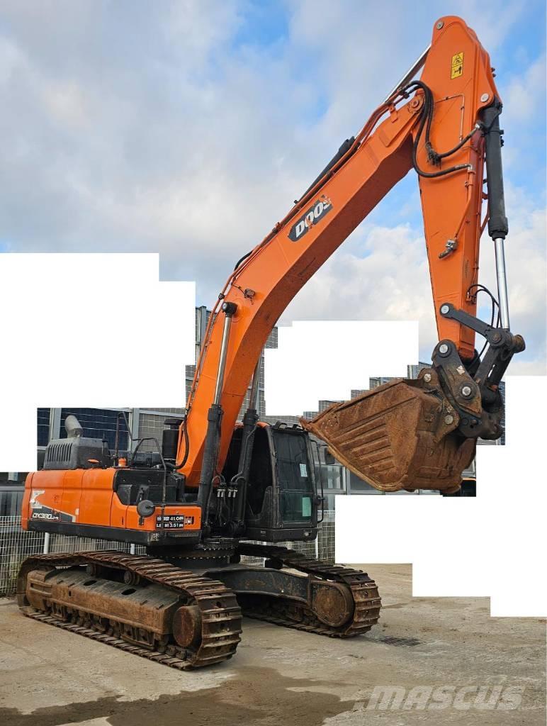 Doosan DX 380 LL-5 大型油圧ショベル12t以上（パワーショベル・ユンボ）