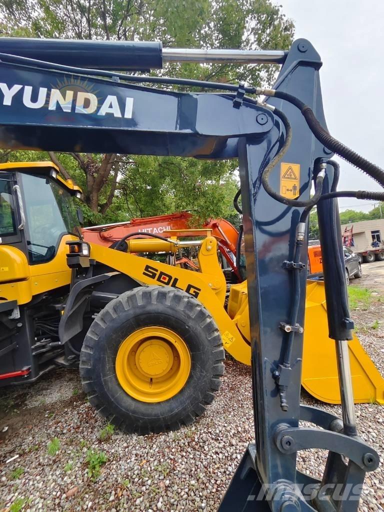 Hyundai Robex 60 W ホイール式油圧ショベル（パワーショベル・ユンボ・バックホー）