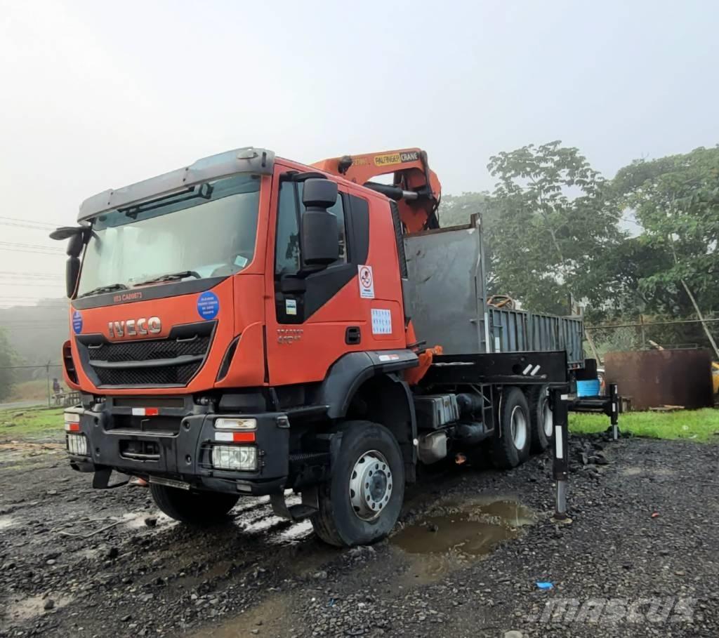 Iveco Trakker 410 クレーントラック、ユニック車
