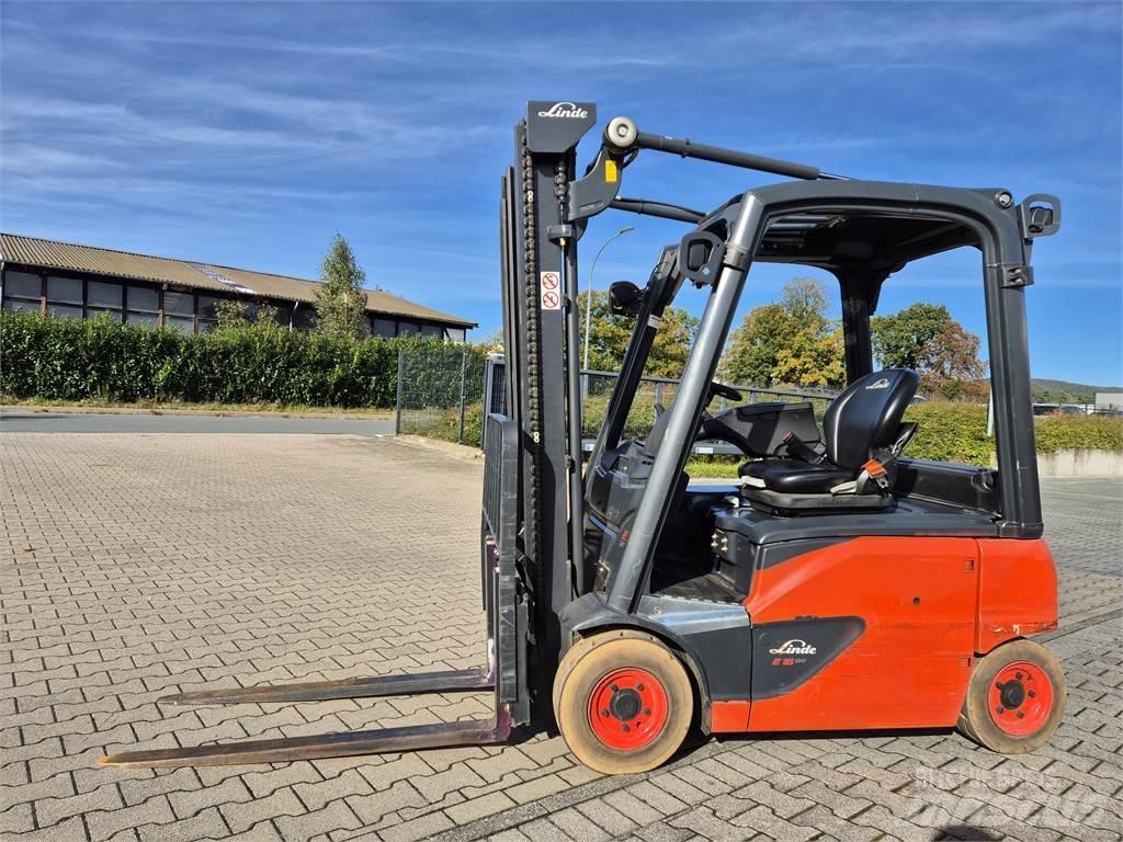 Linde E16P-02 バッテリーフォークリフト