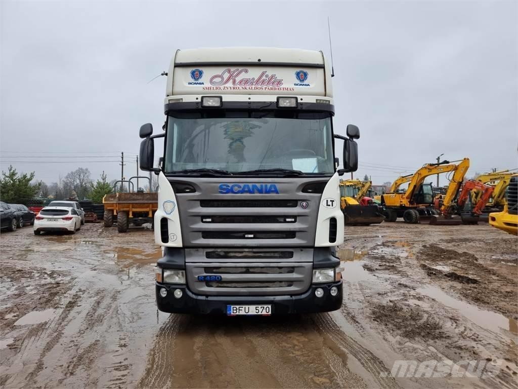 Scania R 420 中古トラクターヘッド | トレーラーヘッド