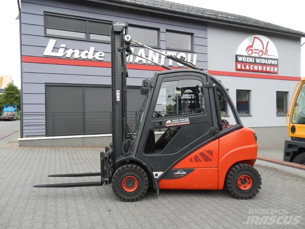 Linde H25T-02 LPGフォークリフト