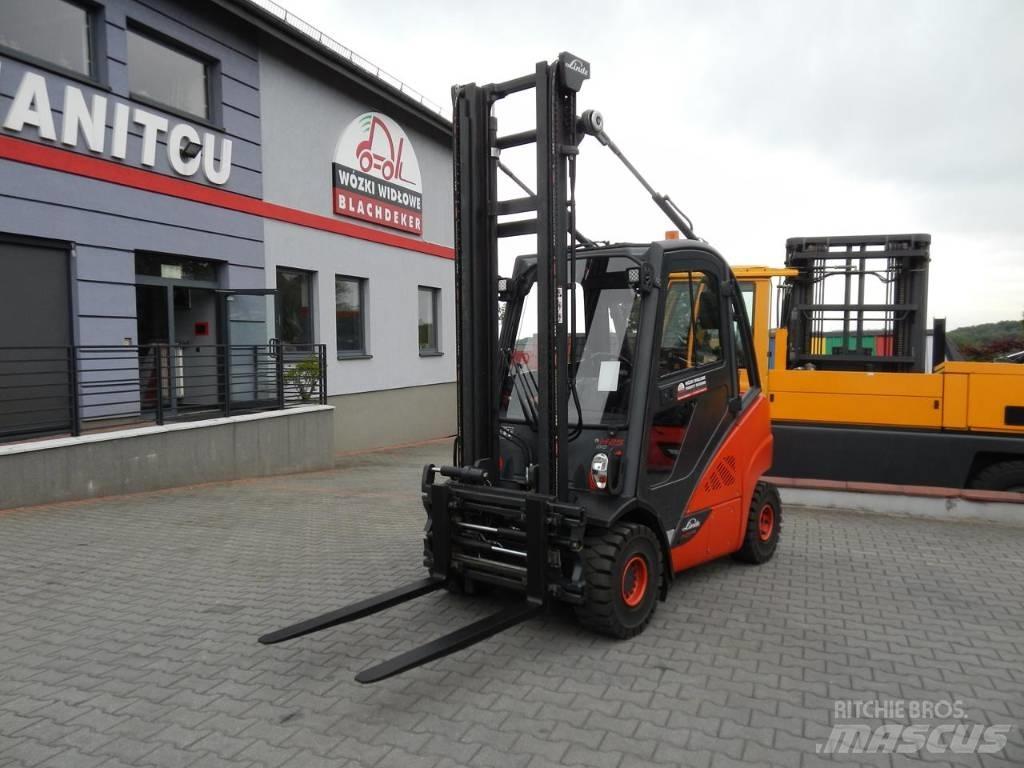 Linde H25T-02 LPGフォークリフト