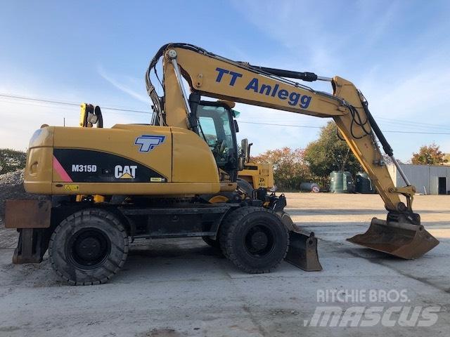 CAT M 315 D ホイール式油圧ショベル（パワーショベル・ユンボ・バックホー）