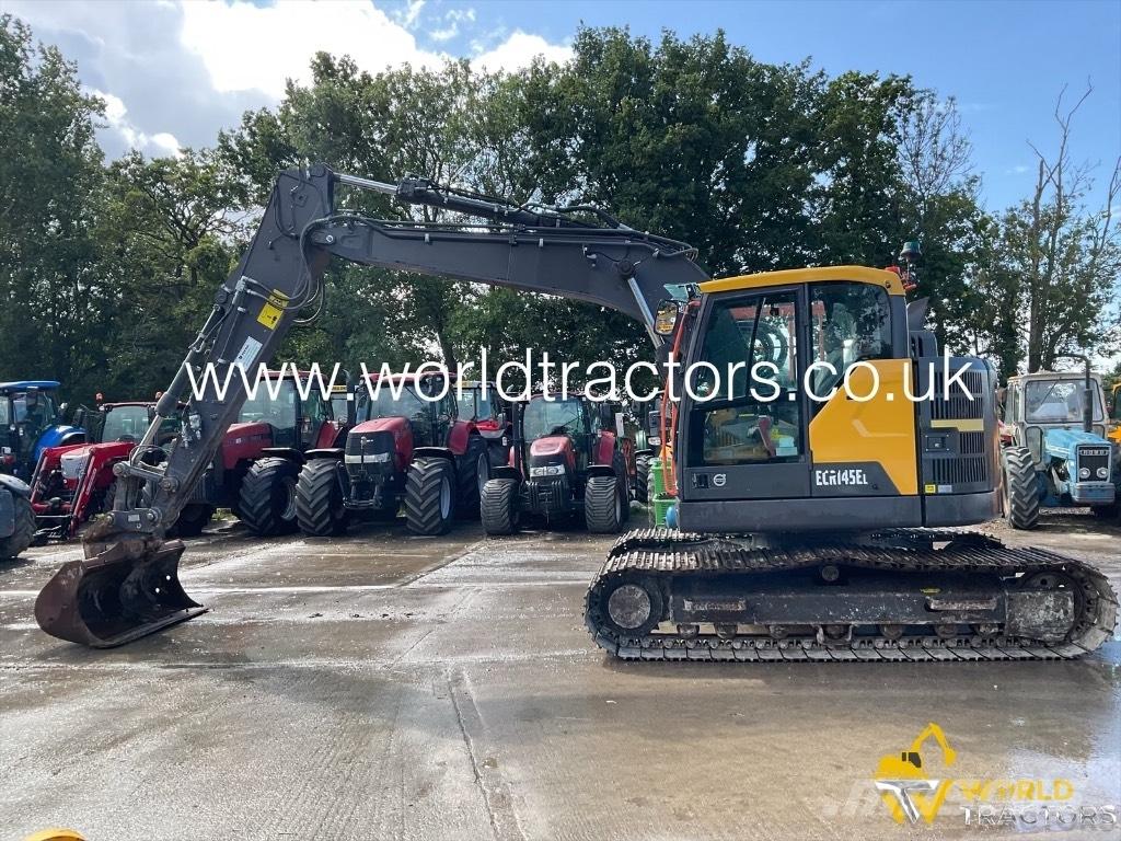 Volvo ECR 145 EL 中型油圧ショベル 7ｔ-12ｔ（ユンボ・パワーショベル・バックホー）