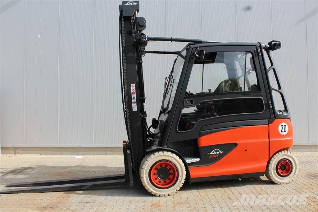 Linde E50/600HL バッテリーフォークリフト