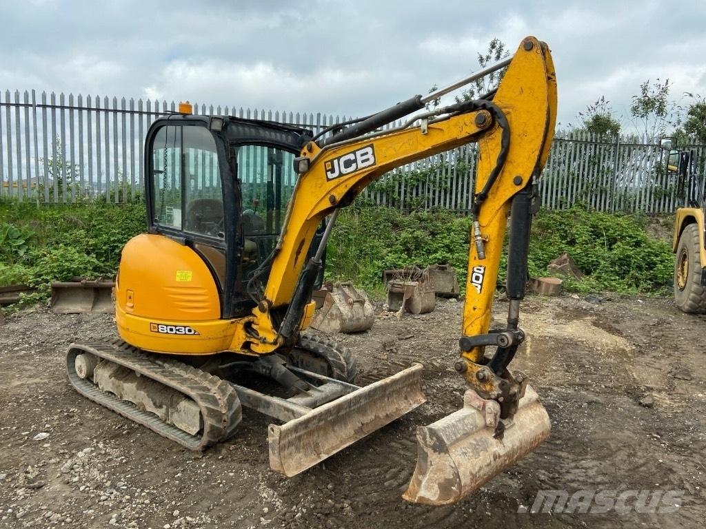 JCB 8030 ZTS ミニ油圧ショベル 7t以下（ミニユンボ・ミニディガー）