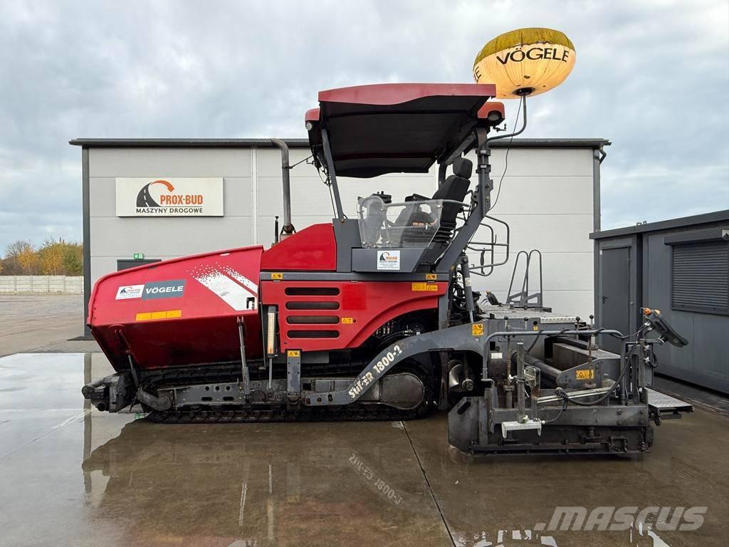 Vögele super 1800-2 アスファルトフィニッシャ