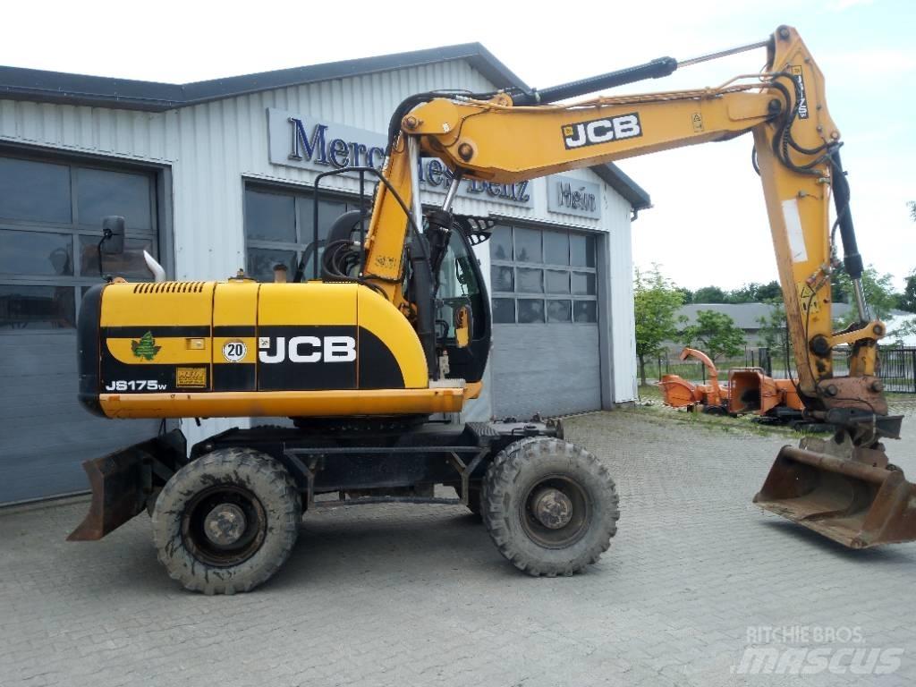 JCB JS 175 W ホイール式油圧ショベル（パワーショベル・ユンボ・バックホー）