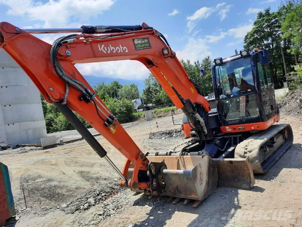Kubota KX 080-4 中型油圧ショベル 7ｔ-12ｔ（ユンボ・パワーショベル・バックホー）