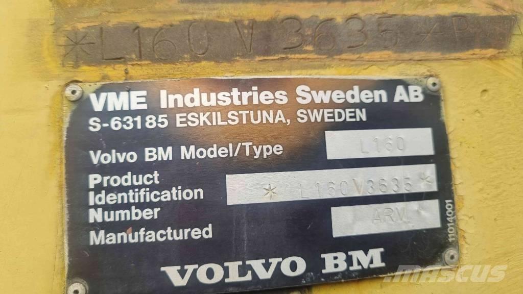 Volvo L 160 ホイールローダー・タイヤショベル