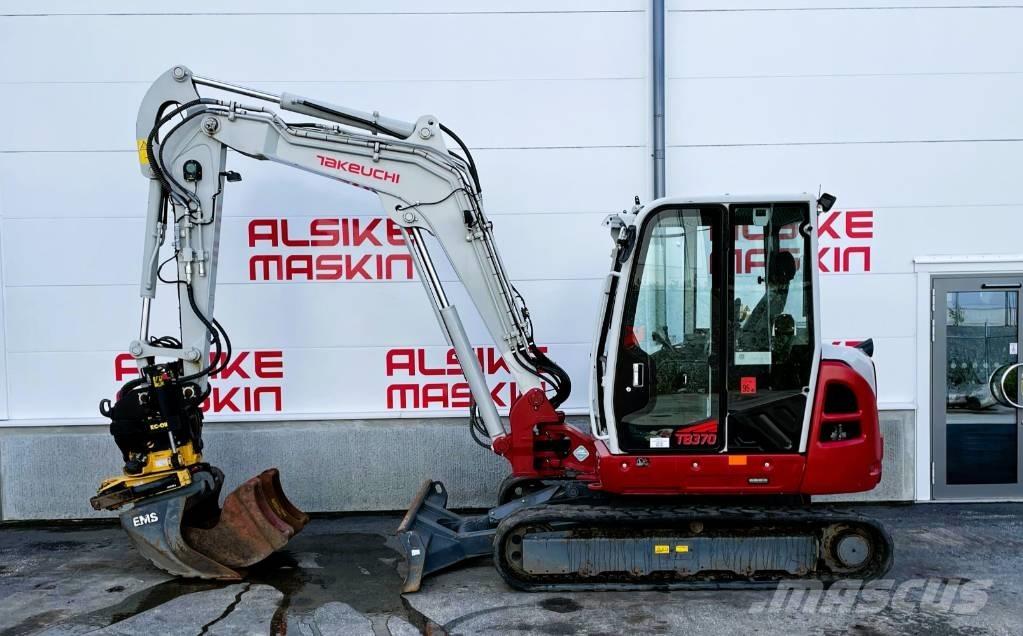 Takeuchi TB 370 ミニ油圧ショベル 7t以下（ミニユンボ・ミニディガー）