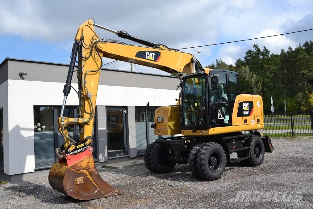 CAT M 314 F ホイール式油圧ショベル（パワーショベル・ユンボ・バックホー）