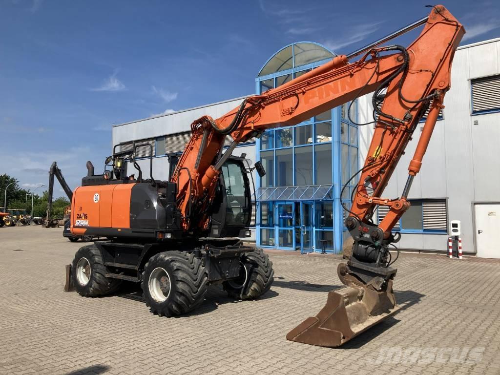 Hitachi ZX 170 W-6 ホイール式油圧ショベル（パワーショベル・ユンボ・バックホー）