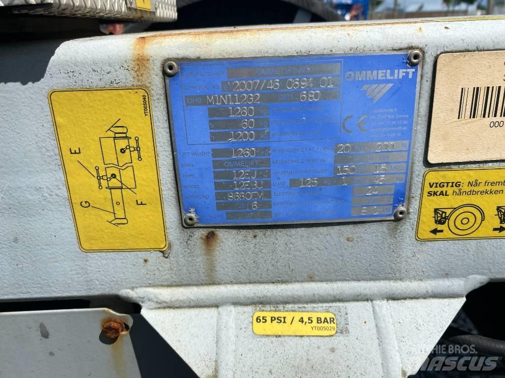 Omme Mini 12 EBJ 高所作業台付トレーラー