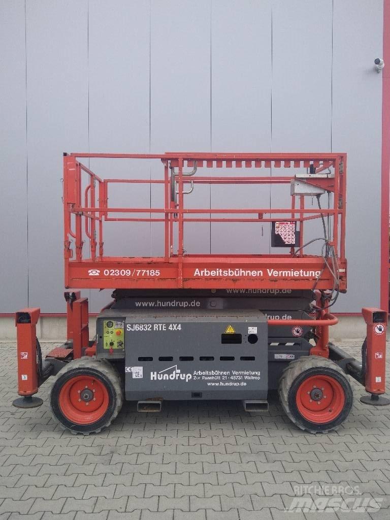SkyJack SJ 6832 RTE シザースリフト