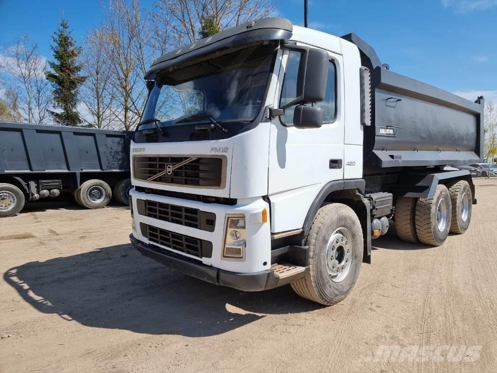 Volvo FM 420 6X4 スキップローダートラック