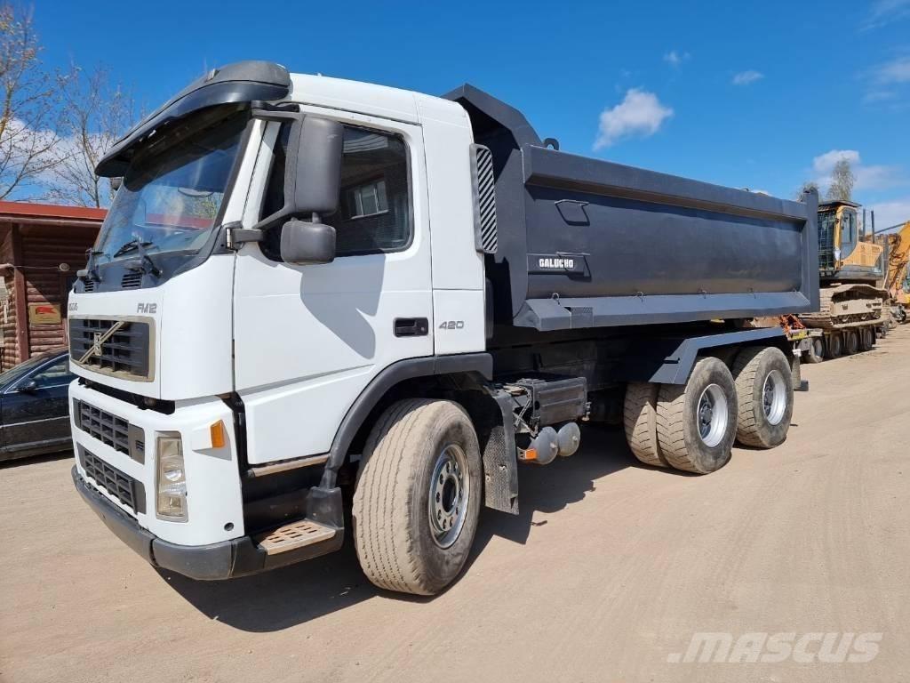 Volvo FM 420 6X4 スキップローダートラック