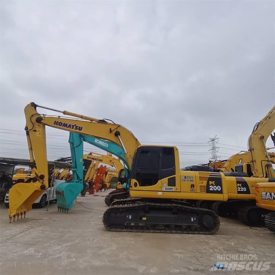 Komatsu pc200-8 大型油圧ショベル12t以上（パワーショベル・ユンボ）