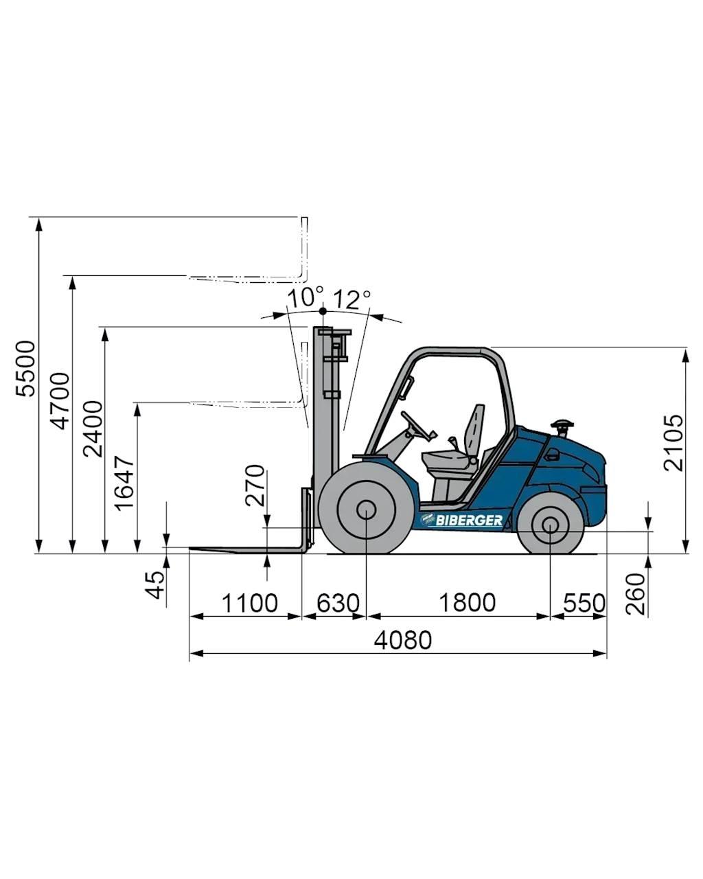 Manitou MSI 30 ディーゼル・軽油