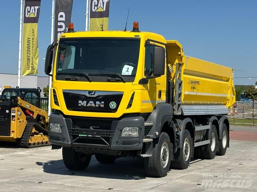 MAN TGS 41.460  8X8 ダンプ