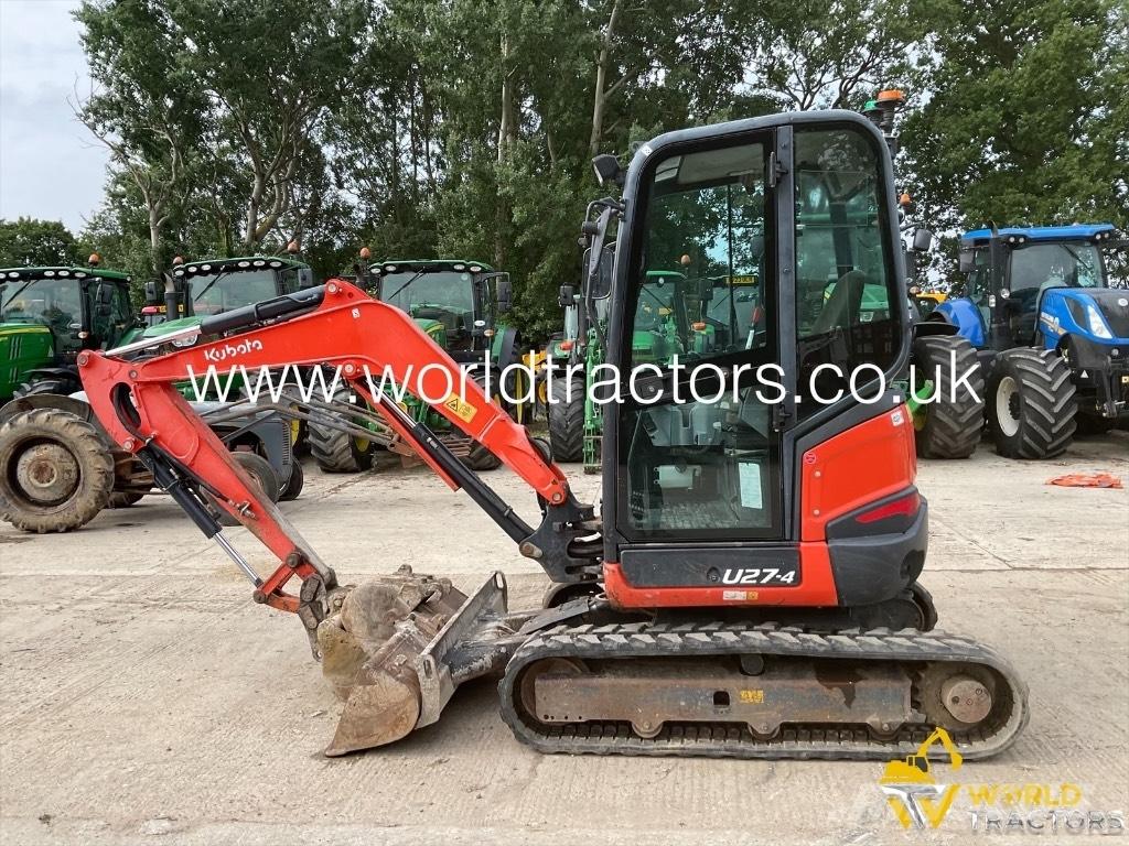 Kubota U 27-4 ミニ油圧ショベル 7t以下（ミニユンボ・ミニディガー）