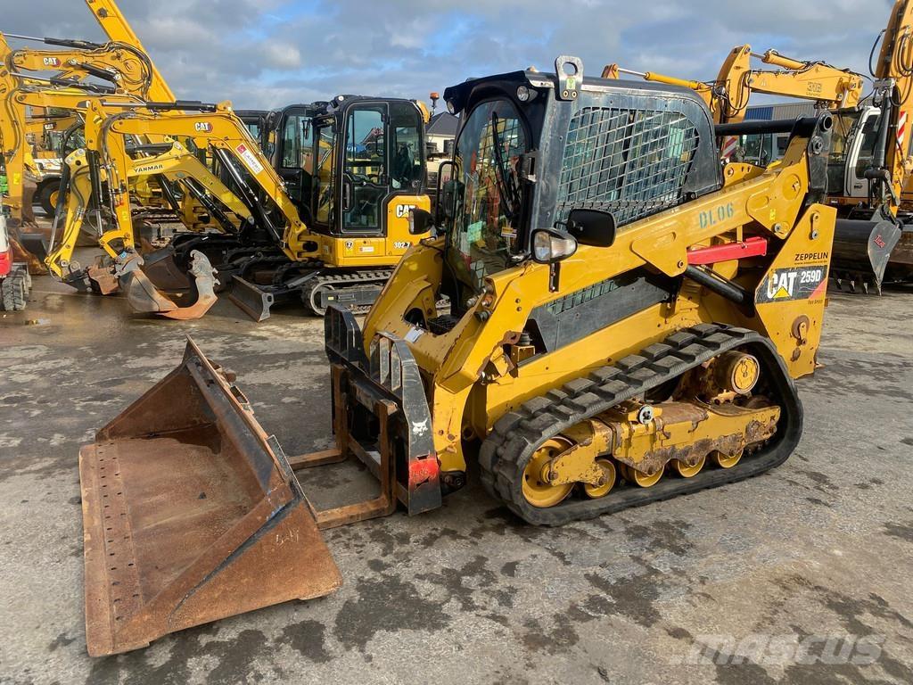 CAT 259D NVT スキッドステアローダー