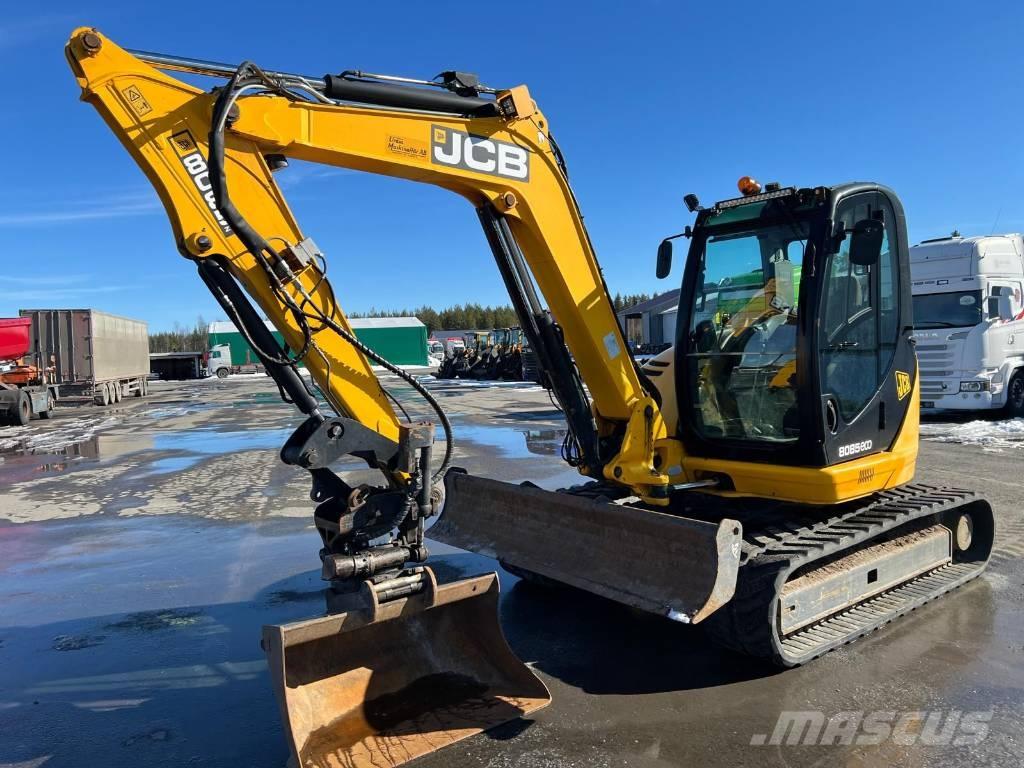 JCB 8085 ECO 中型油圧ショベル 7ｔ-12ｔ（ユンボ・パワーショベル・バックホー）