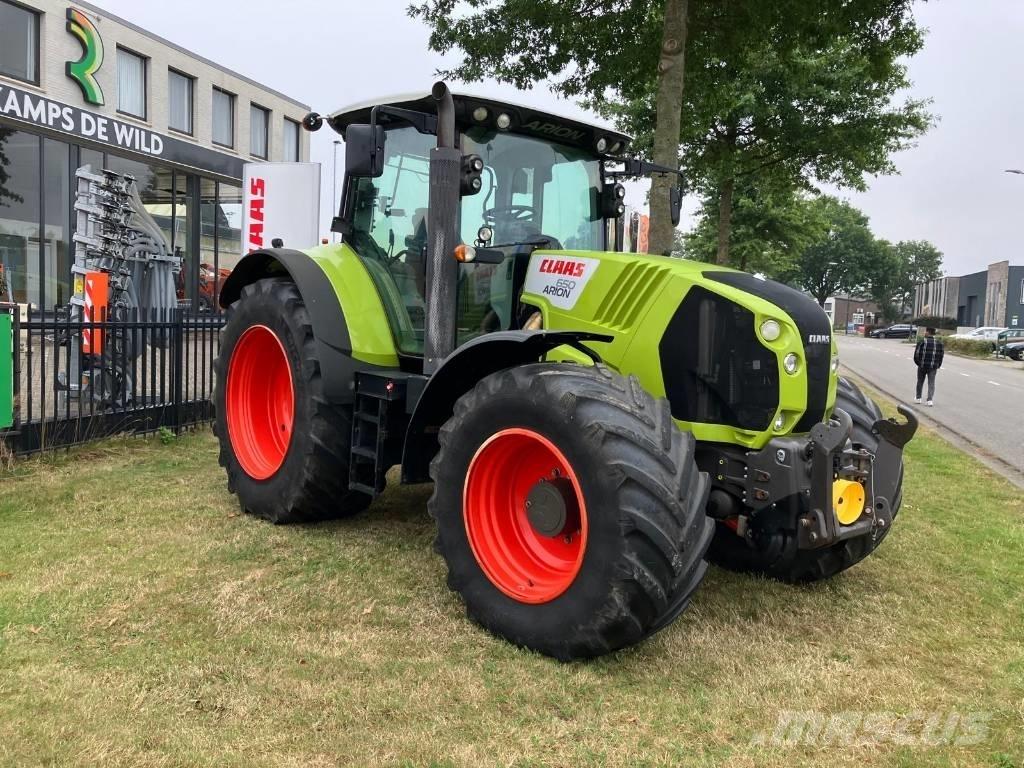 CLAAS Arion 650 CIS トラクター