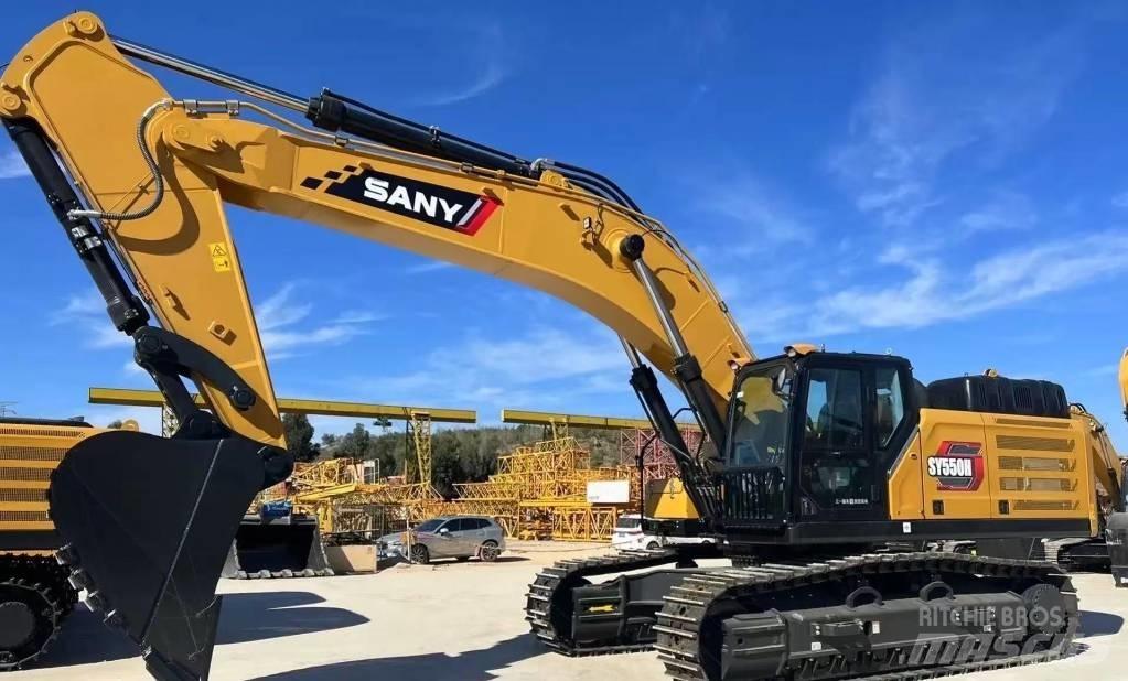 Sany SY 550 H 大型油圧ショベル12t以上（パワーショベル・ユンボ）