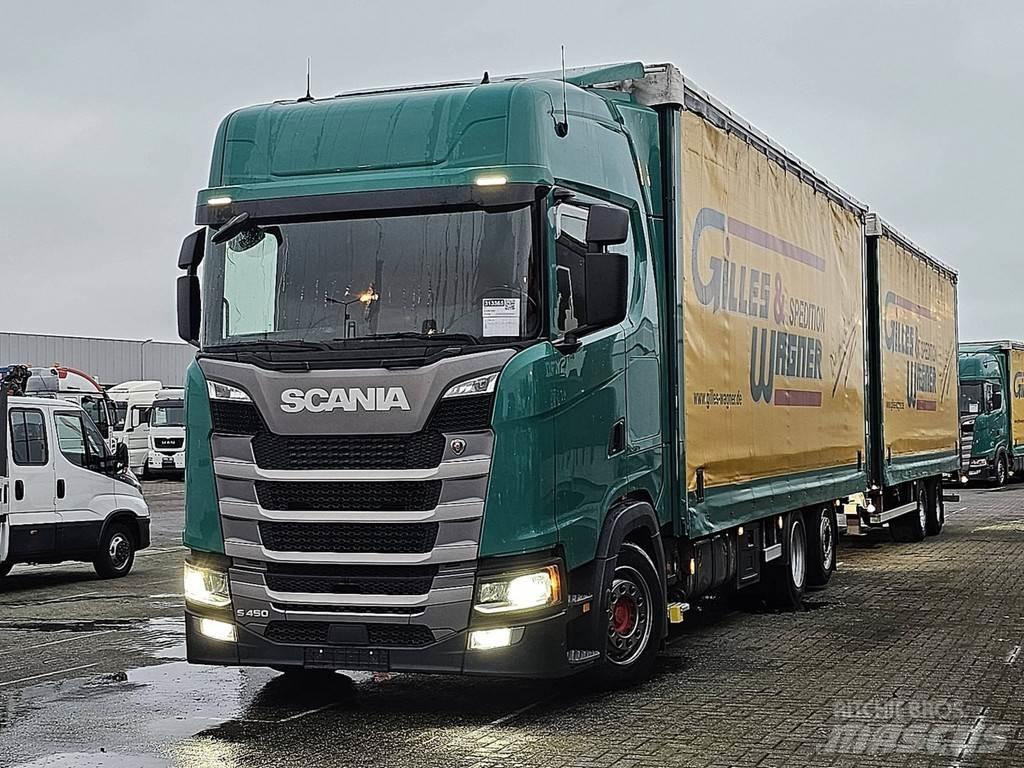 Scania S450 6x2*4 カーテンサイダートラック