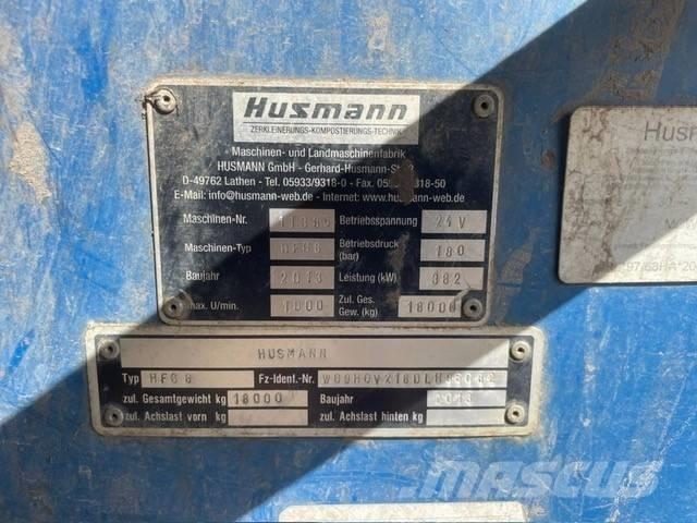 Husmann HFG 6 廃棄物シュレッダー