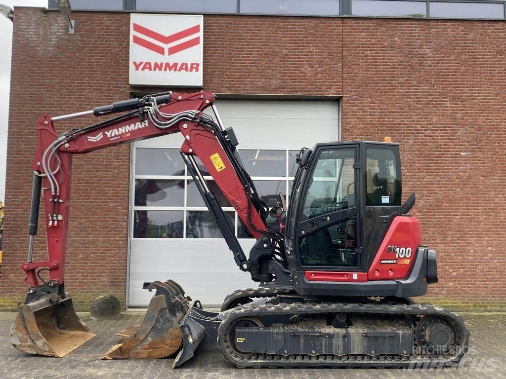 Yanmar SV100-2-2PB 中型油圧ショベル 7ｔ-12ｔ（ユンボ・パワーショベル・バックホー）