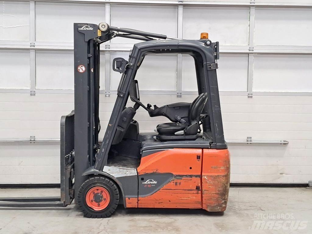 Linde E16C-02 バッテリーフォークリフト