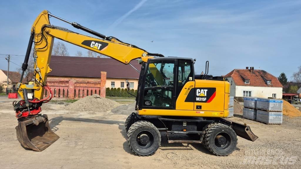 CAT M 315 F ホイール式油圧ショベル（パワーショベル・ユンボ・バックホー）