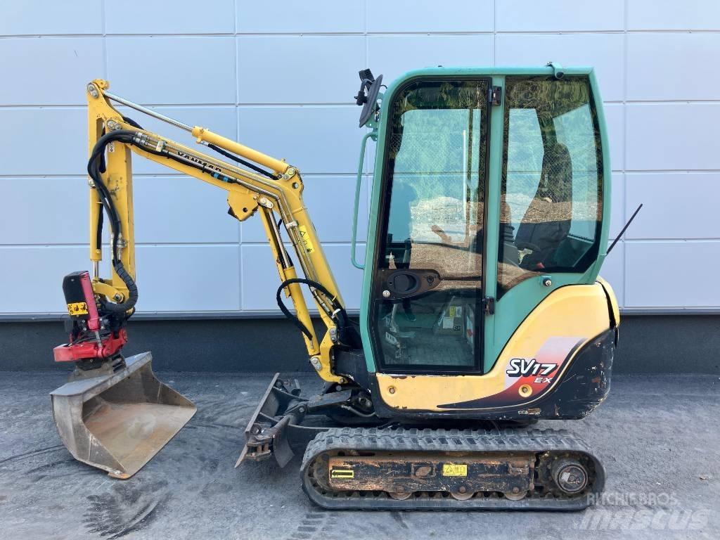 Yanmar SV 17 EX ミニ油圧ショベル 7t以下（ミニユンボ・ミニディガー）